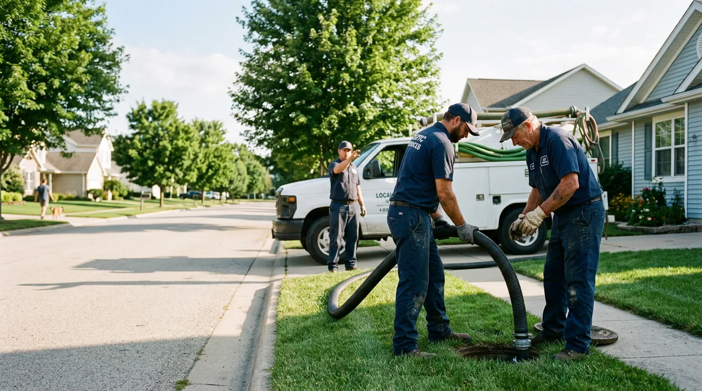Septic Tank Cleaning in New Washington, OH